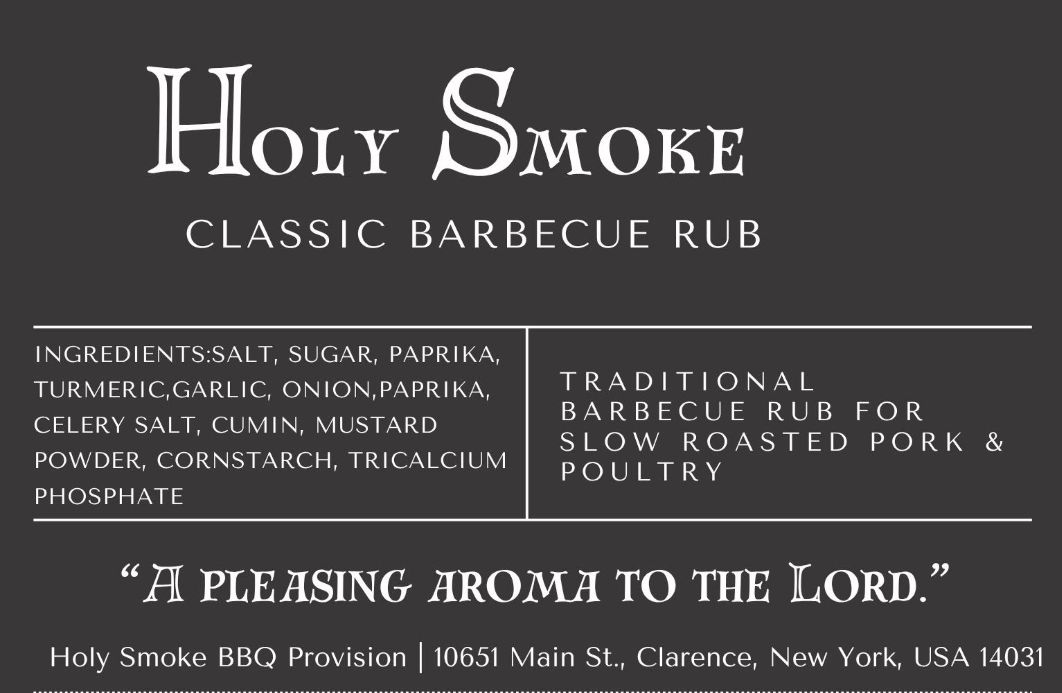 Classic Barbecue Rub